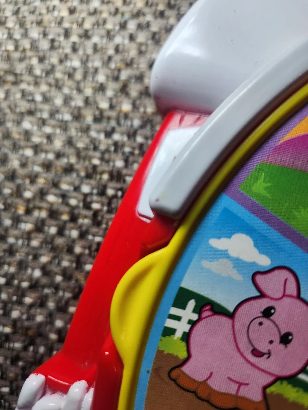 Mattel See 'n Say Red and Yellow Animal Sound Learning Spinner 2003